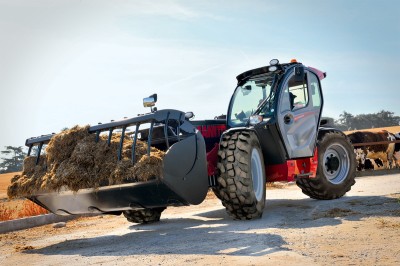 Alliance 585 rehvidest saab teleskooplaadurite Manitou MLT NewAg originaalvarustus.