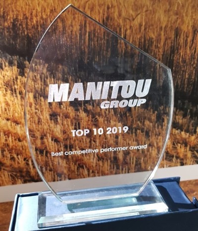 Alliance võidab Manitou Groupi 2019. a Parima konkurentsivõime auhinna